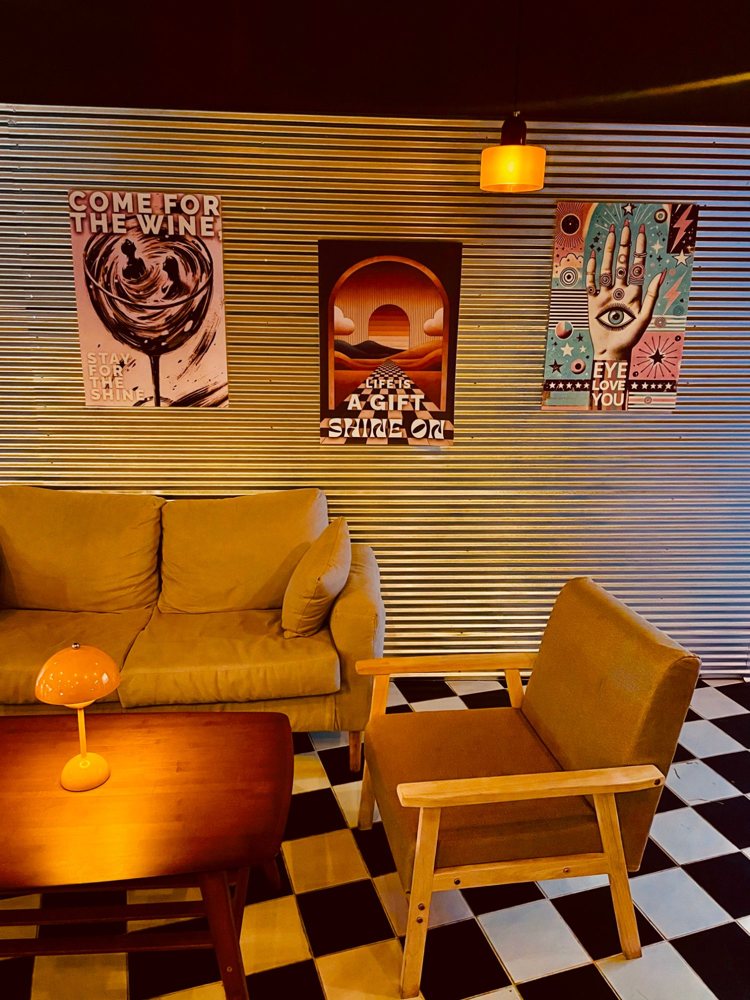 The evening atmosphere at Shine On restaurant, Chiang Mai