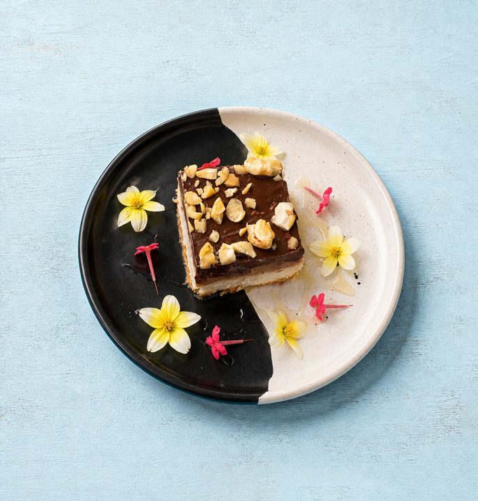 Tropical snickers cake at Shine On, Chiang Mai