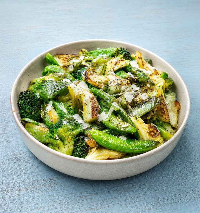 Sun-kissed vegetables at Shine On, Chiang Mai