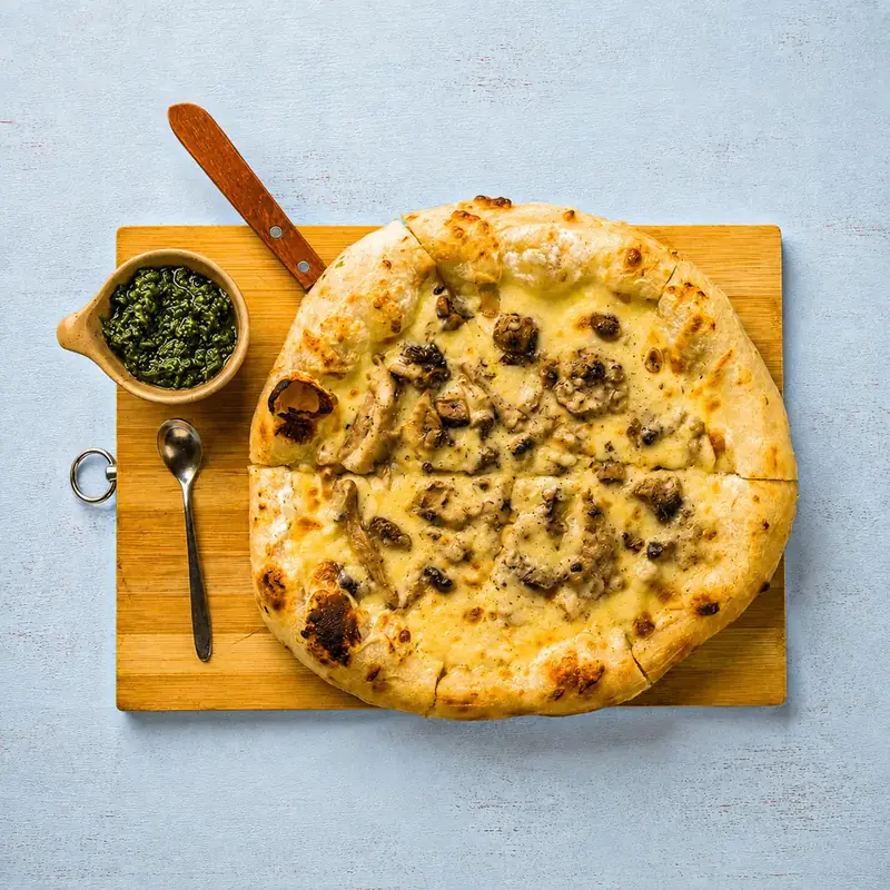 White truffle pizza